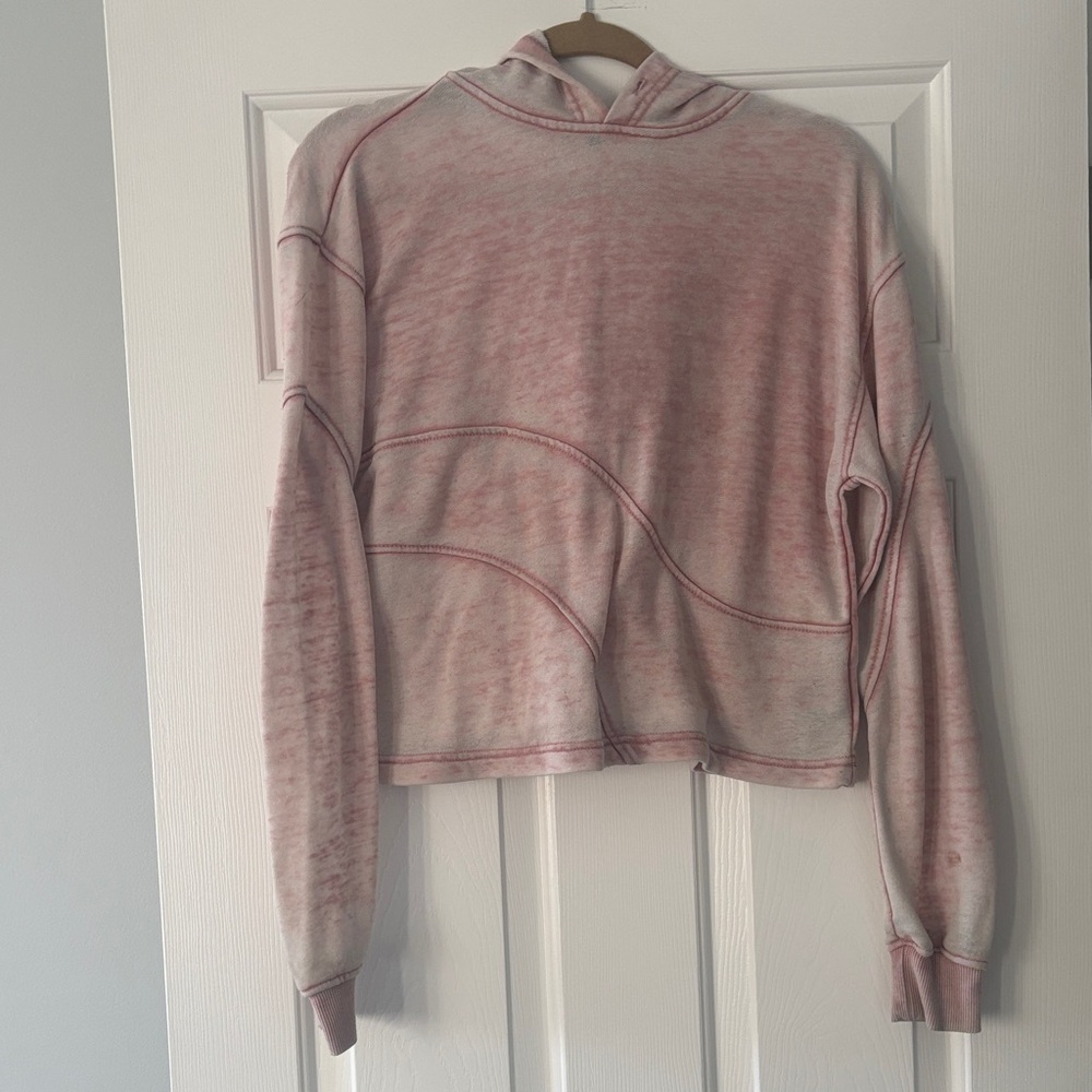 7 For All Mankind Blush Pink Hoodie
